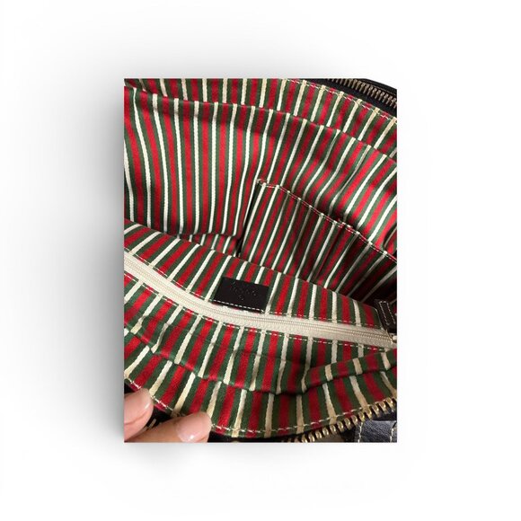 Gucci Vintage “Joy Boston Bag” – Black Leather – Gold Hardware - Picture 10 of 10